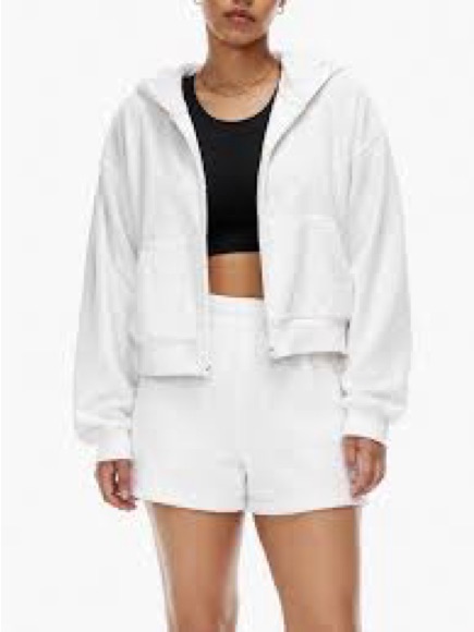 Tna Nwot Boyfriend Towel Zip Hoodie